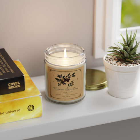 Crimson Berries Botanical Candle | Coconut Apricot Wax, 4 oz & 9 oz
