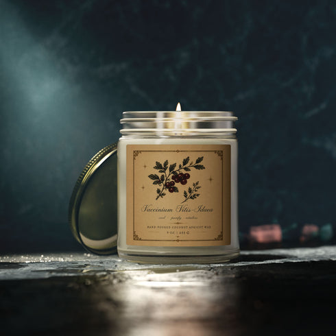 Crimson Berries Botanical Candle | Coconut Apricot Wax, 4 oz & 9 oz