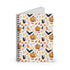 Halloween Pumpkins & Ghosts Spiral Notebook | Autumn Black Cat Journal