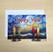 Happy Yule Winter Solstice Greeting Card | Starry Night Pagan Christmas