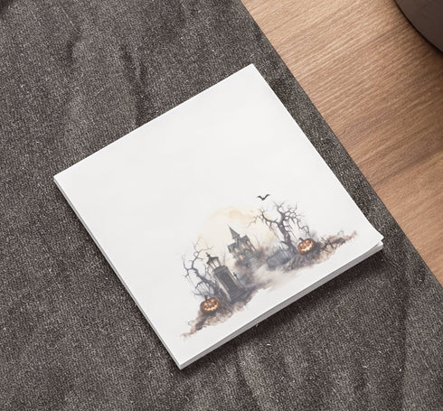 Haunted House Sticky Notes | Halloween Post-it® Note Pad