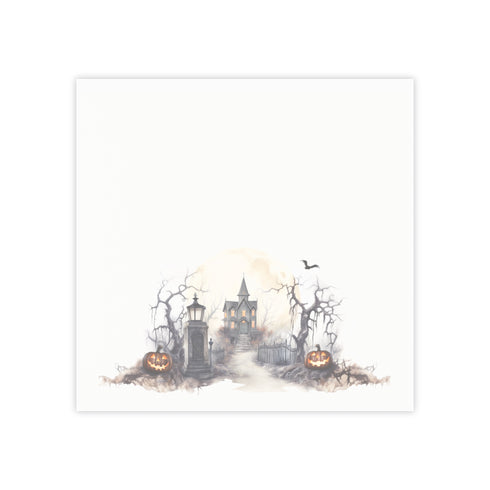 Haunted House Sticky Notes | Halloween Post-it® Note Pad