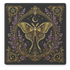 luna moth coasters