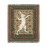 Medieval Hare Woven Blanket | Illuminated Manuscript Rabbit Cotton Throw