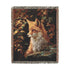 Red Fox Woven Blanket | Autumn Woodland Cotton Throw