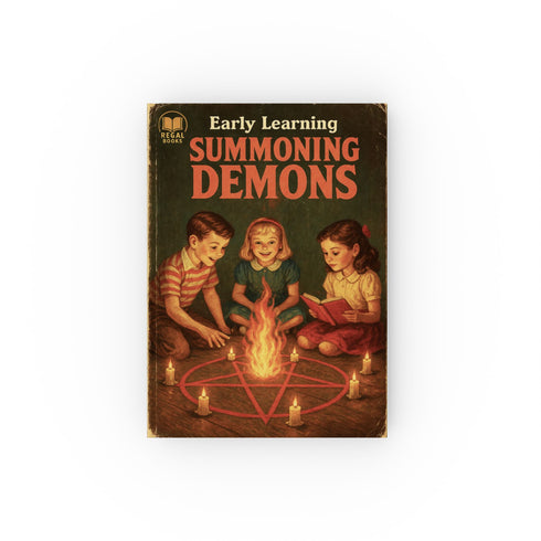 Summoning Demons Hard Backed Journal | Vintage Occult Notebook
