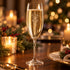 Witchy Herbal Engraved Champagne Glass | Botanical Prosecco Flute