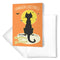 Black Cat in Moonlight Samhain Greeting Cards | Sets of 10, 30 or 50
