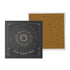 Wheel of the Zodiac personalised stone coaster set